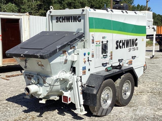 Schwing WP750-18X Concrete pumps