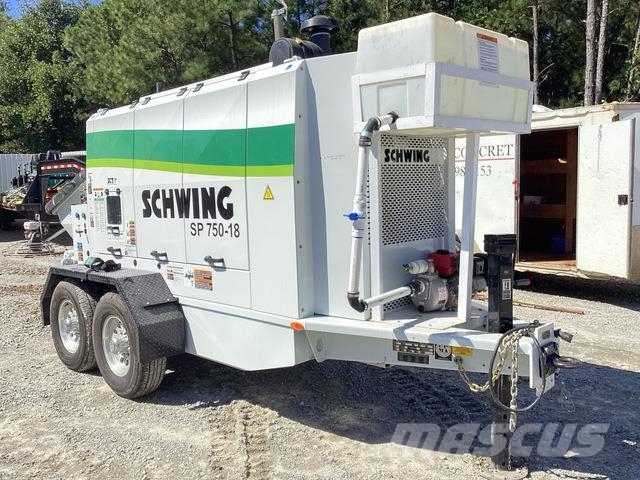 Schwing WP750-18X Concrete pumps