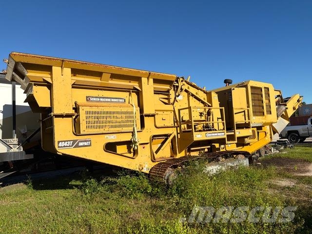 Screen Machine 4043T Trituradoras