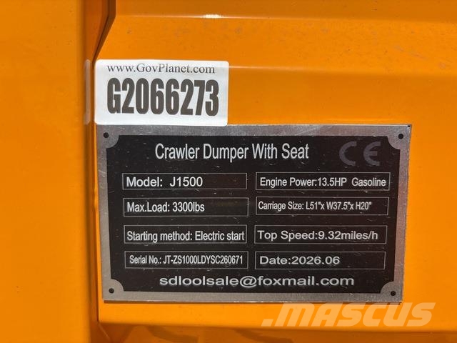 SDLOOL SL-J1500 Site dumpers