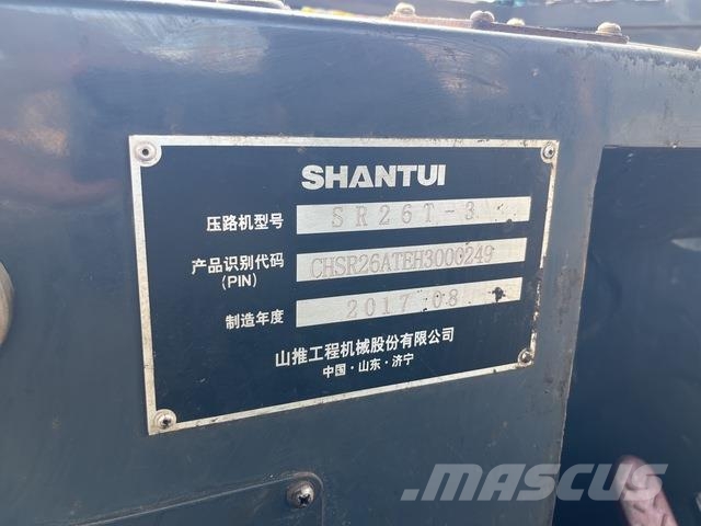 Shantui SR26T-3 Kombine silindirler