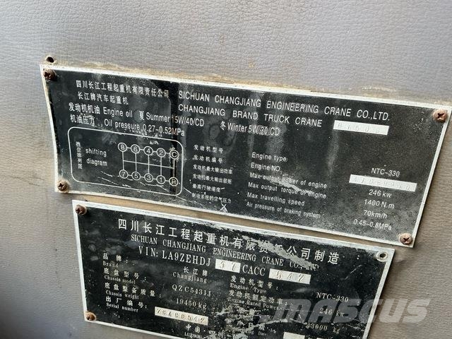 SICHUAN CHANGJIANG QY50G Roomikkraanad
