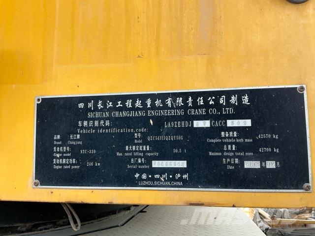SICHUAN CHANGJIANG QY50G Roomikkraanad