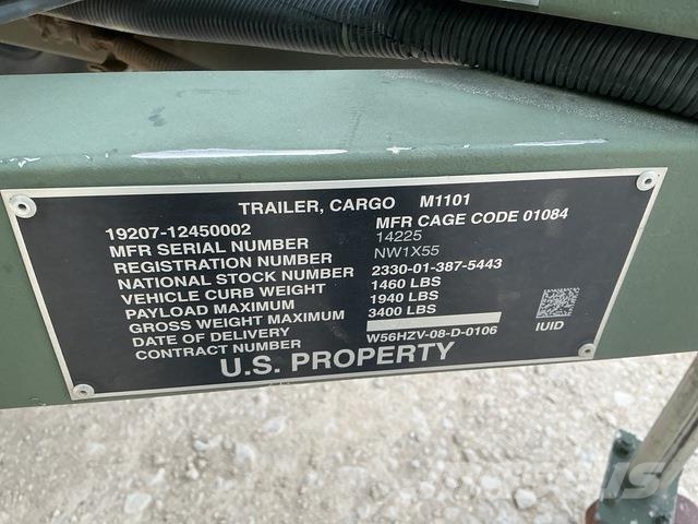 Silver Eagle M1101 Altri rimorchi