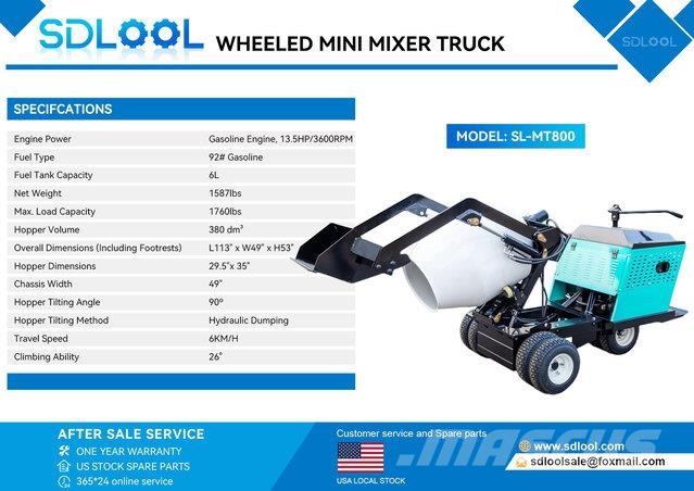 SKLP SL-MT800 Concrete accessories