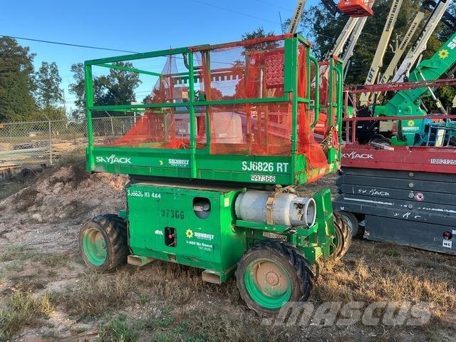 SkyJack SJ6826 RT Šķerveida pacēlāji