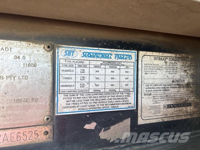 Sloanebuilt 自卸拖车