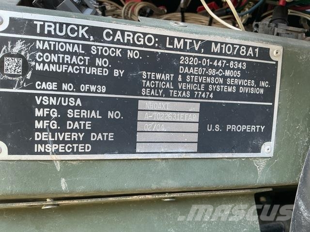 Stewart & Stevenson M1078A1 Furgons