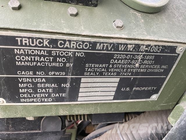 Stewart & Stevenson M1083 Furgons