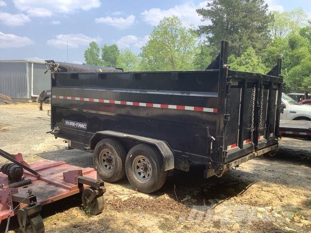 sure-trac ST8214TLDD4-B-140 Самосвальні причепи