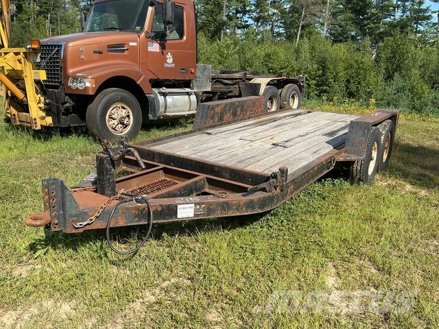 T/A Tilt Deck Trailer Zemie treileri