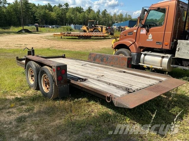 T/A Tilt Deck Trailer Zemie treileri