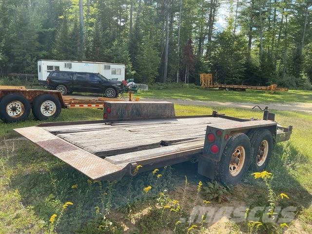 T/A Tilt Deck Trailer Zemie treileri