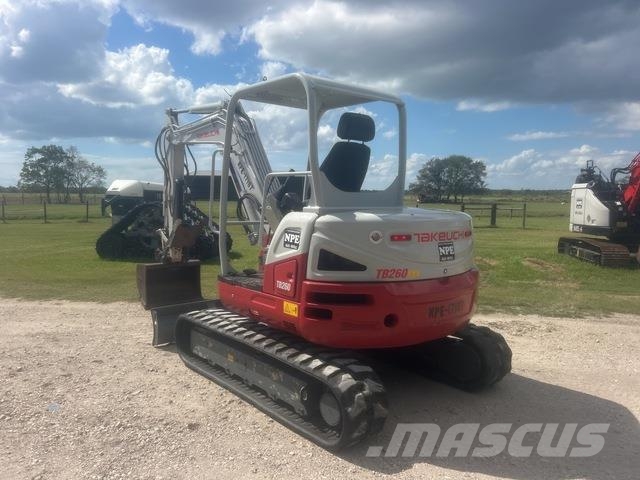 Takeuchi TB260 履帶式 挖土機/掘鑿機/挖掘機