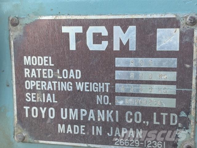 TCM 805 Tekerlekli yükleyiciler