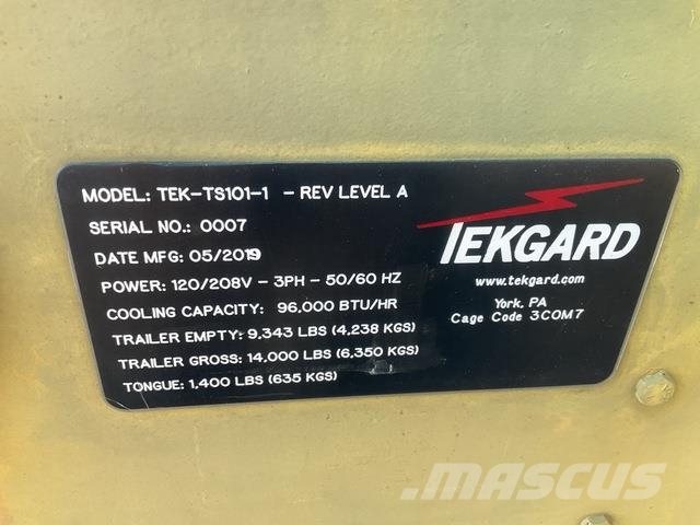 Tekgard TEK-TS101-1 Kühl- und Heizsysteme