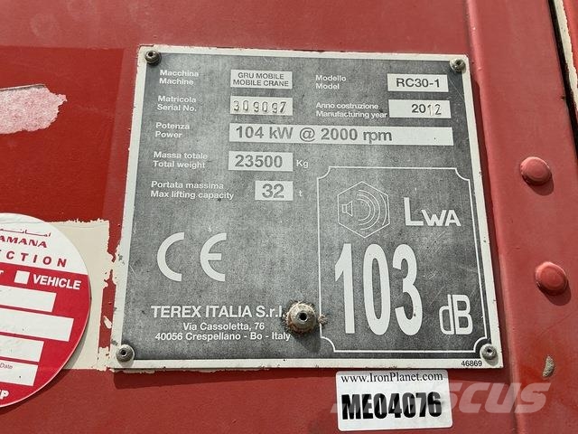 Terex Bendini RC30-1 رافعات الطرق الوعرة