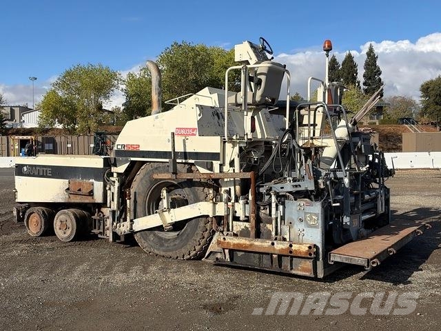 Terex CR552 Aszfalt terítõ gépek