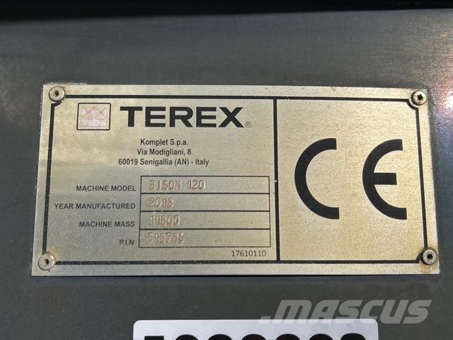 Terex Evoquip Bison 120 ماكينات الركام