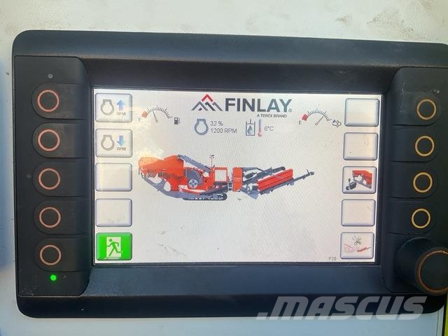 Terex Finlay I-120RS Drupinātāji