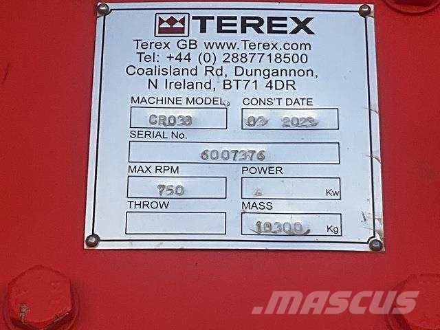 Terex Finlay I-120RS Drupinātāji