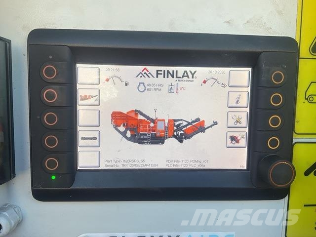 Terex Finlay I-120RS Drupinātāji