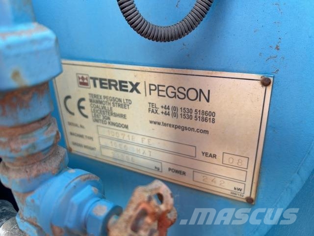 Terex Pegson Maxtrak 1000 Murskaimet