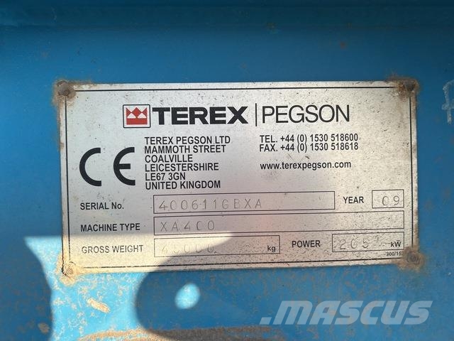 Terex Pegson XA400 Murskaimet
