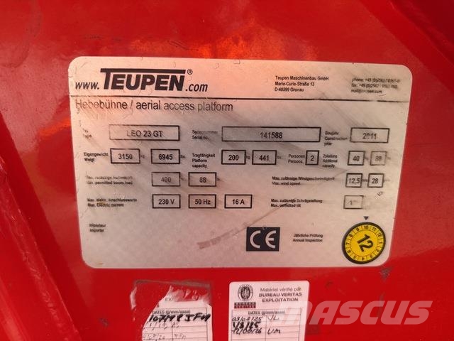 Teupen LEO23GT Gelenkteleskoparbeitsbühnen