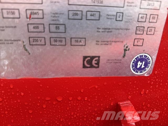 Teupen LEO23GT Plataforma de trabajo articulada