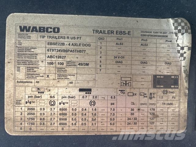 Tip Trailers R Us Vyklápacie prívesy