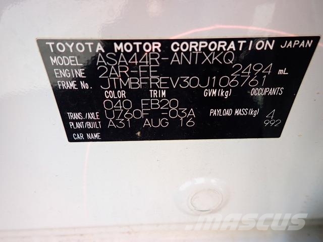 Toyota RAV4 Voiture