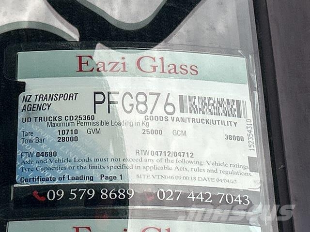 UD CD 25 360 Ciężarówki firanki