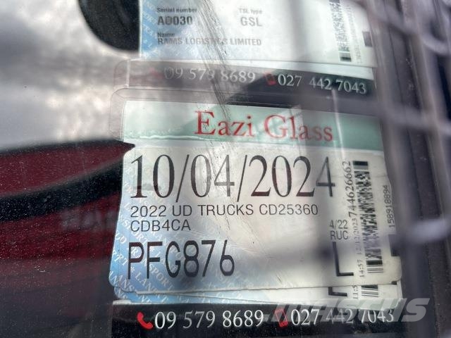 UD CD 25 360 Ciężarówki firanki