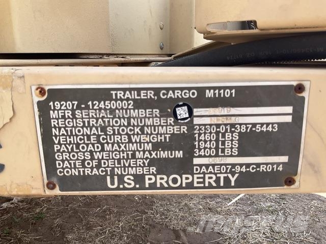 US ARMY Tank Automotive Command M1101 Citas piekabes
