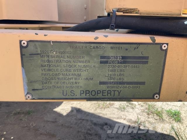 US ARMY Tank Automotive Command M1101 Ostale prikolice