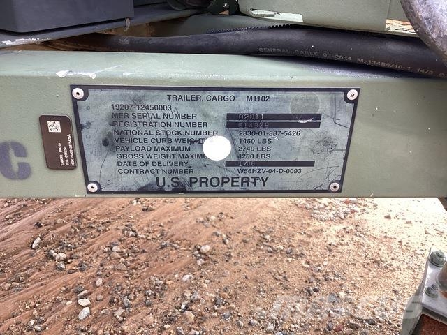 US ARMY Tank Automotive Command M1102 Прочие прицепы