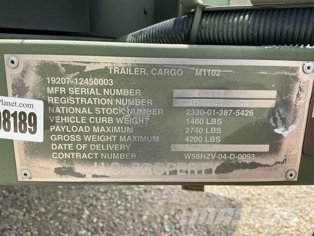 US ARMY Tank Automotive Command M1102 Ostale prikolice