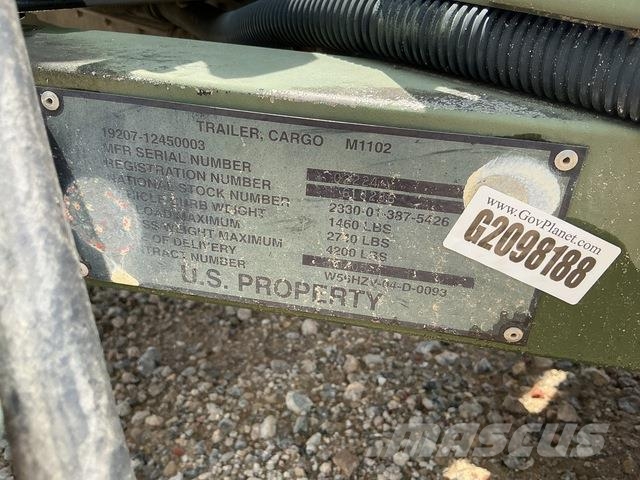 US ARMY Tank Automotive Command M1102 Outros reboques
