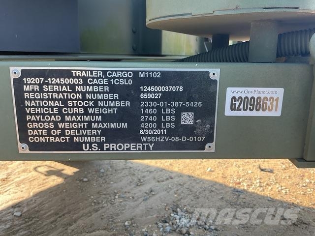 US ARMY Tank Automotive Command M1102 Ostale prikolice