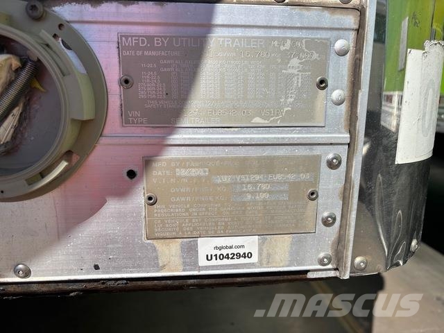 Utility VS1RA Semirremolques isotermos/frigoríficos