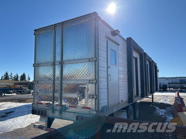  Van Trailer-Based Warehouse Including (7) Trailers Строителство - Други
