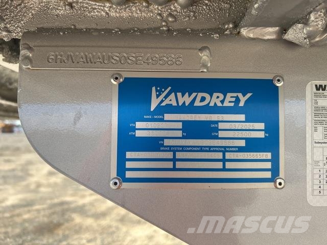 Vawdrey  مقطورات ذات هيكل صندوقي
