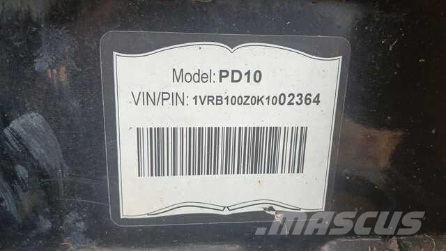 Vermeer PD10 Vibrátoros cölöpverő