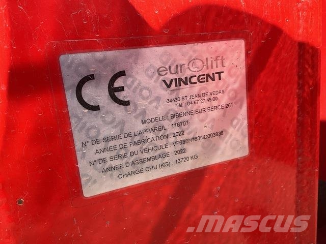 Vincent Bibenne Sur Berce 26T Chasis y suspención