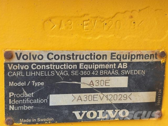 Volvo A30E Karjeriniai savivarčiai