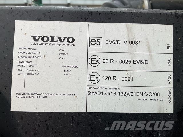 Volvo A40G Midjestyrd dumper