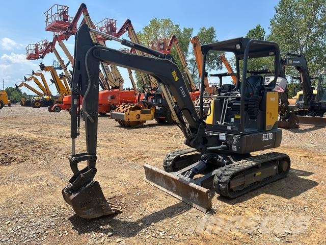 Volvo EC27D Kāpurķēžu ekskavatori