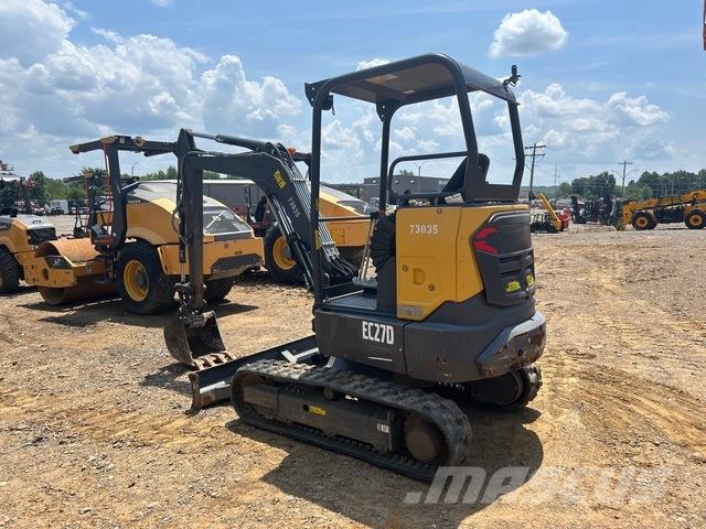 Volvo EC27D Kāpurķēžu ekskavatori