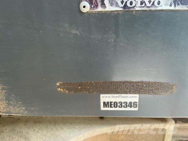 Volvo EC480DL 대형 굴삭기 29톤 이상